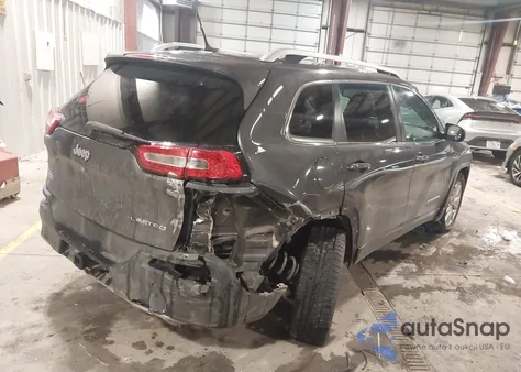 2015 Jeep Cherokee Limited z USA, uszkodzony, nr VIN 1C4PJLDS6FW516135